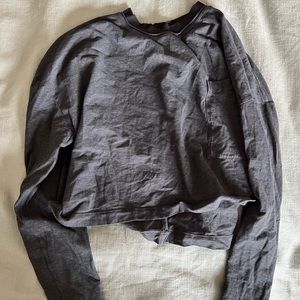 Lululemon Cropped Long Sleeve